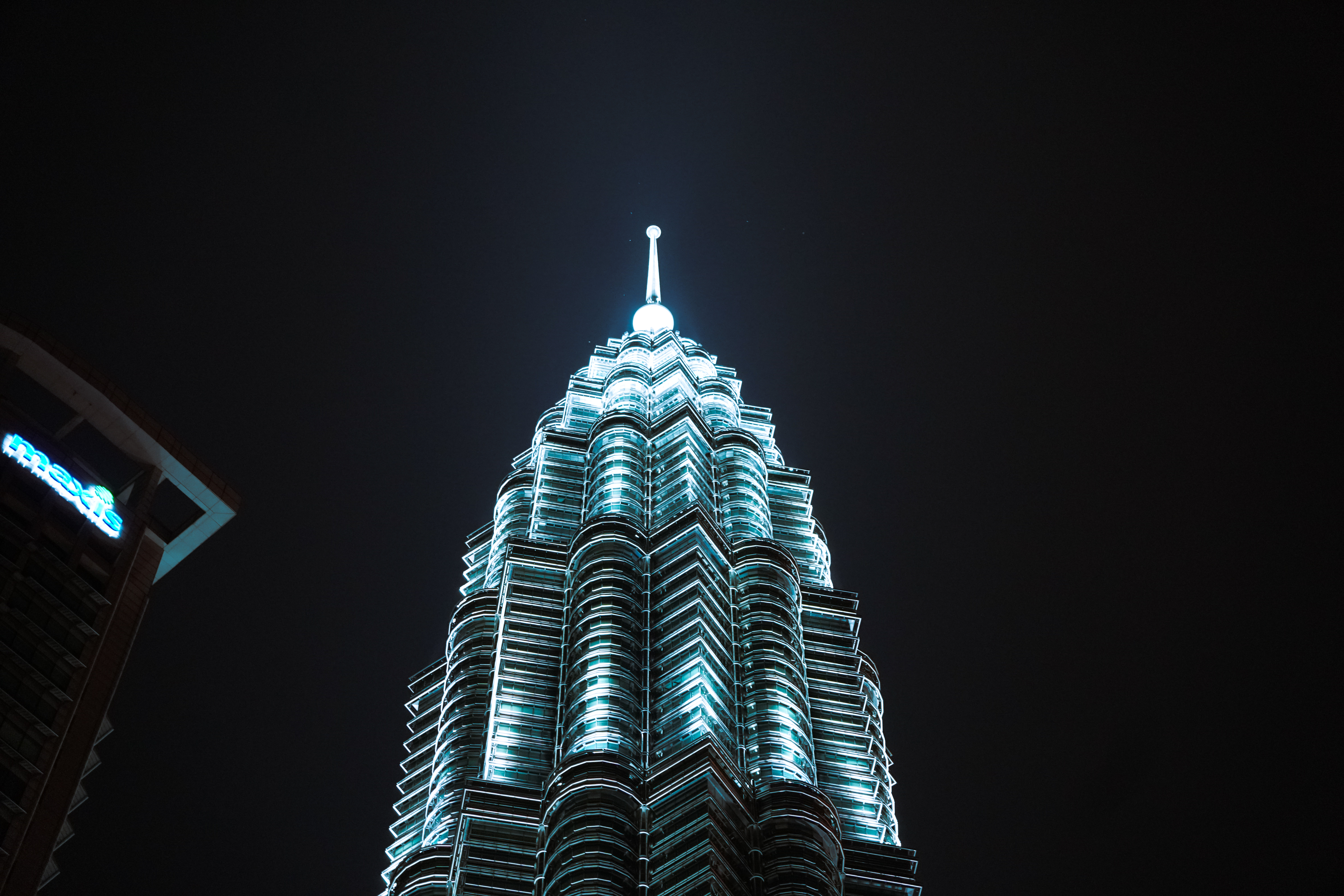 KLCC skyline in Kuala Lumpur