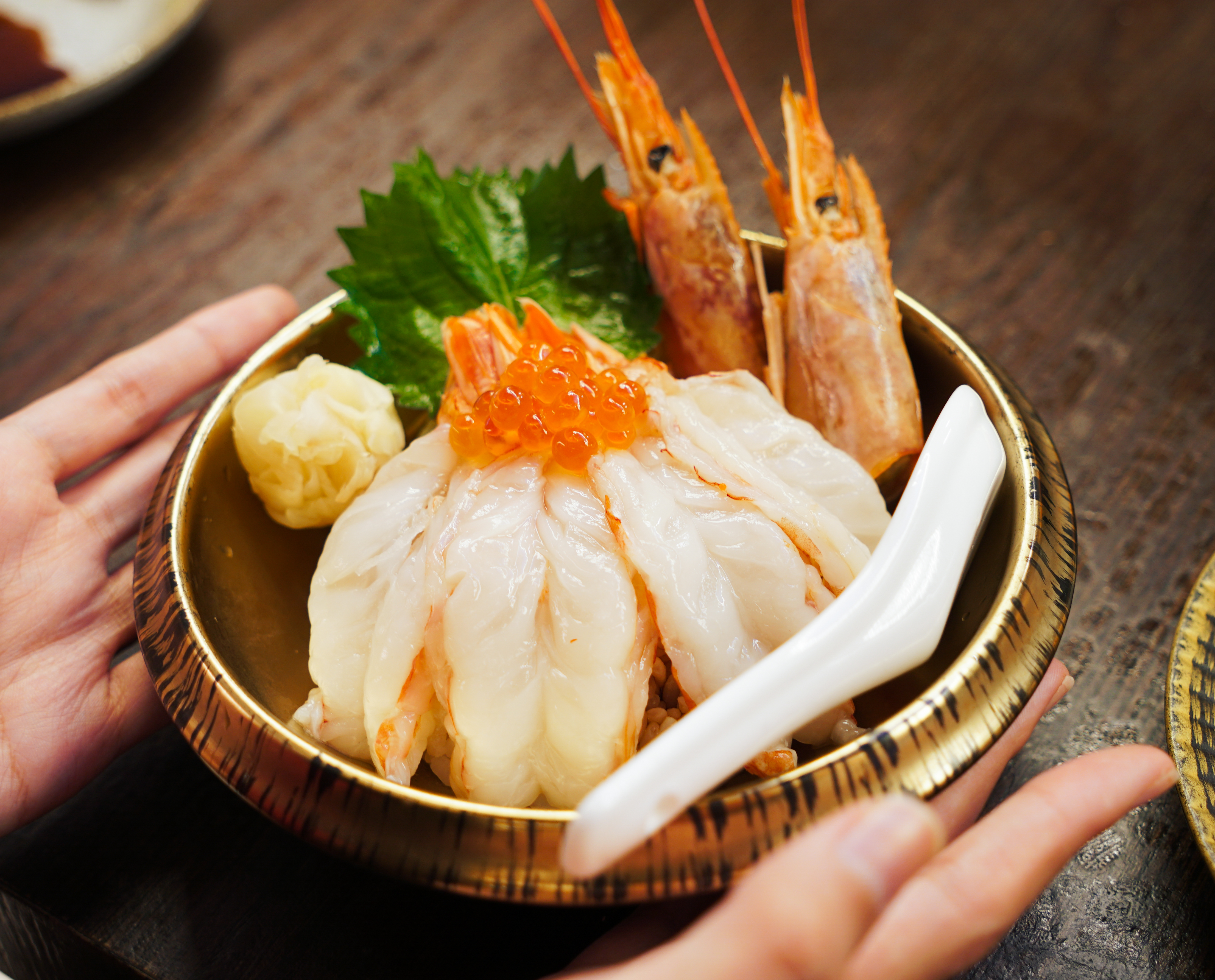 Fresh sashimi plate at Tsujiki Sushi